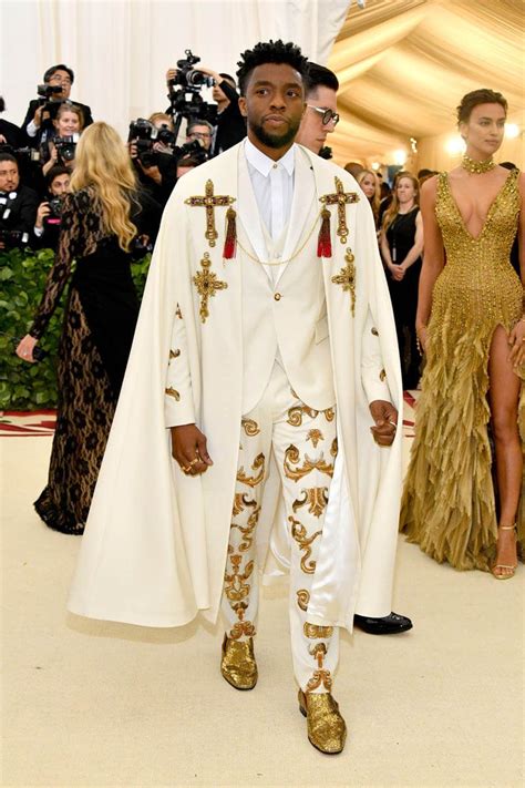 chadwick boseman versace jacket|Met Gala 2018 Red Carpet: Every Menswear Look You Need to See.